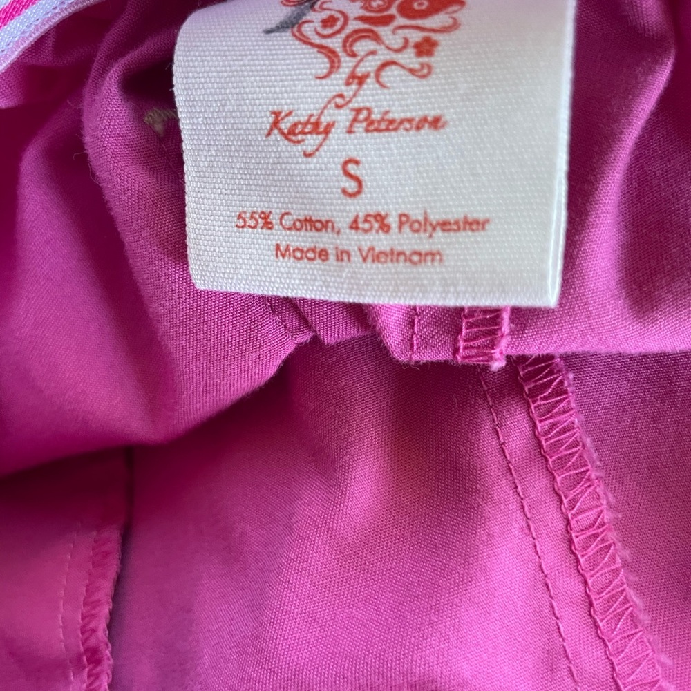 Women’s Pink Koi scrub pants nurse medical hospital vet size small - Picture 8 of 8